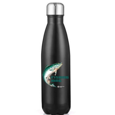 Fishing Pixelated' Stainless Steel Water Bottle